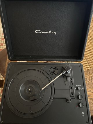 Tocadiscos Crosley Negro Maleta