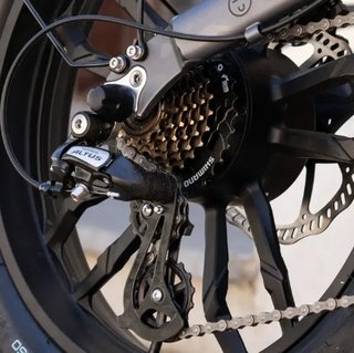 Bicicleta Eléctrica Fat Bike Youin Las Vegas
