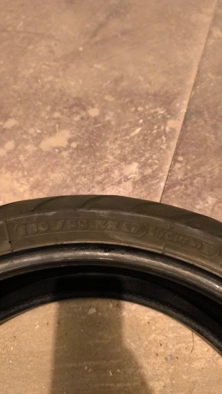 Neumático Michelin Pilot Road 2 180/55-17