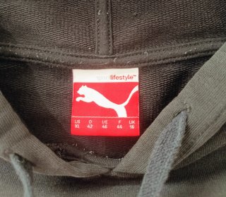 Sudadera Puma Negra Talla XL