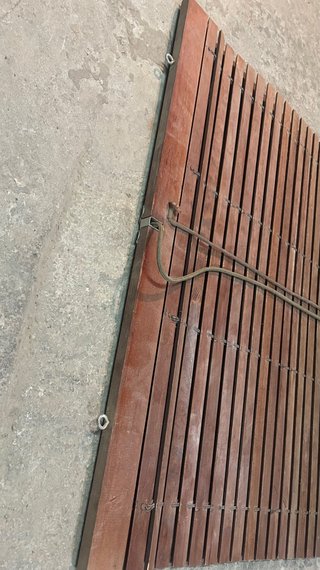 2 Persianas Alicantinas Madera Exterior.