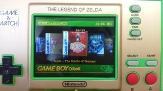 Nintendo Game & Watch Zelda 64MB