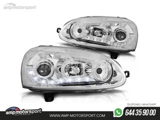 FAROS DELANTEROS LUZ DIURNA LED PARA VOLKSWAGEN GOLF / VARIANT / JETTA MK5