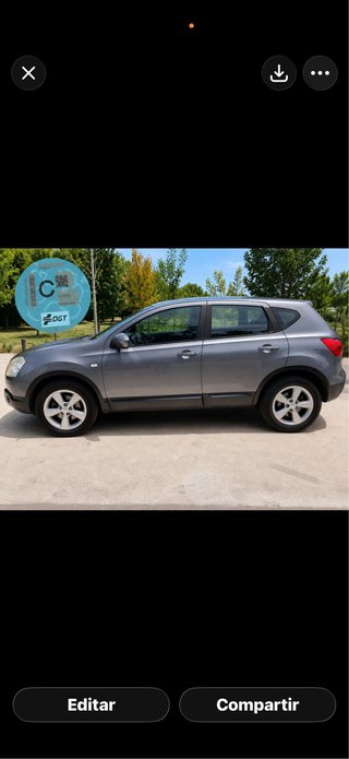 Nissan Qashqai 2.0 140cv año 2007