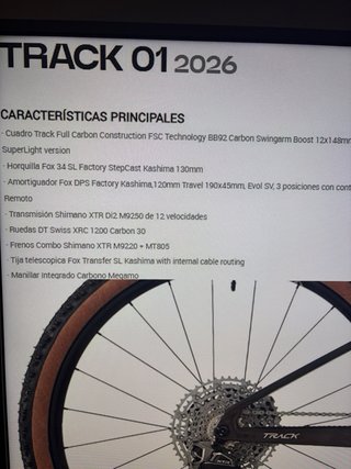 Megamo Track 01 Talla M 2026