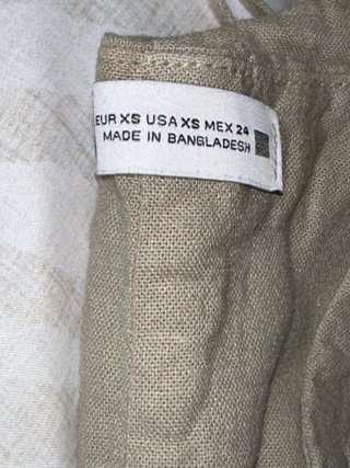 Chaleco Zara beige