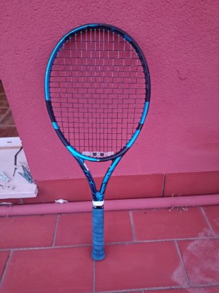 Raqueta de Tenis baboñat pura drive Azul de fogini