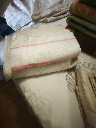 Lote 5 coperte + 2 set di federe