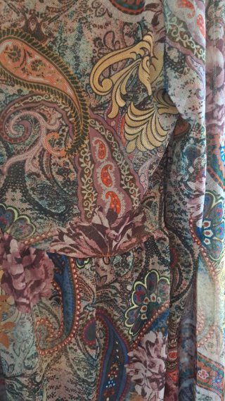 Blusa Boho Estampada Paisley