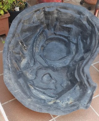 Estanques de plástico para jardín.