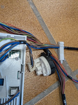 Cuadro y cableado lavadora Bosch Serie2 integrable