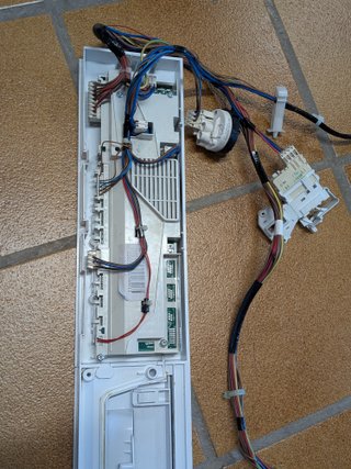 Cuadro y cableado lavadora Bosch Serie2 integrable