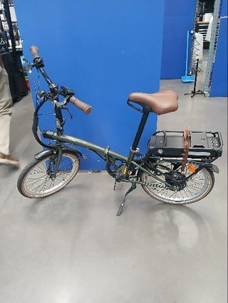 Bicicleta Plegable Eléctrica E Fold 500 Verde