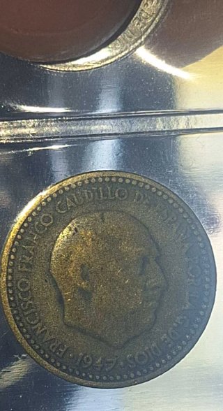 Moneda 1 Peseta 1947