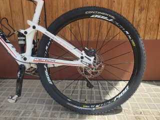 Bicicleta Montaña Merida Blanca