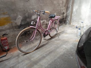 Bicicleta Holandesa Mujer Rosa