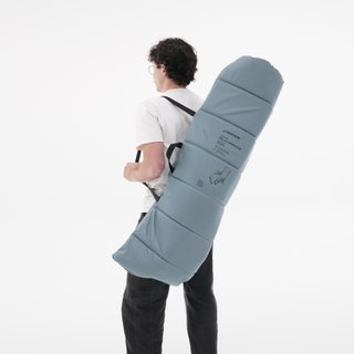 Tumbona de camping relax, plegable y acolchada, con