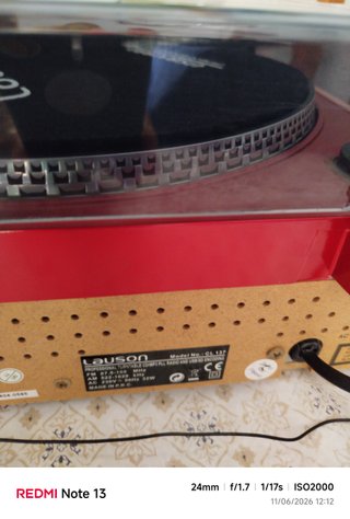 Tocadiscos Lauson CL137 USB/CARD
