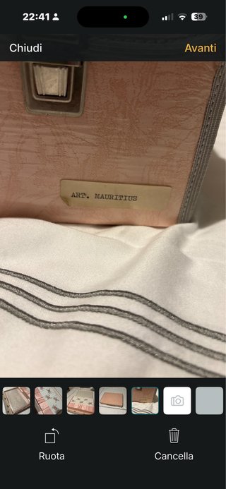 Completo letto matrimoniale rosa e bianco