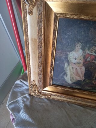 Quadro litografia tela anni 70-80