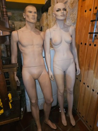 Maniquíes Beige Adulto y Niño