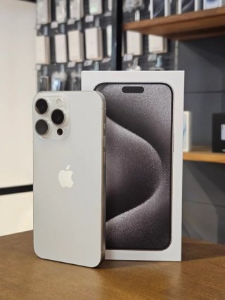 IPHONE 15 PRO MAX 256GB BIANCO BATTERIA 88%