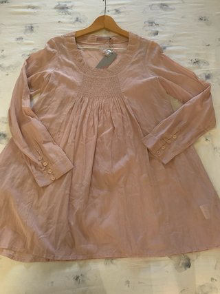Blusa larga Saint Tropez rosa talla L