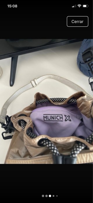 Bolso Munich Dorado