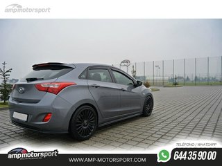 AÑADIDO DE DIFUSOR HYUNDAI I30 2011-2017 LOOK CARBONO
