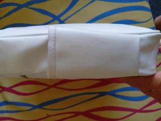 Bolso Converse Blanco y Plateado