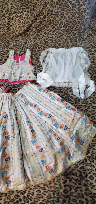 Traje Alicantina niña 5-6 años Hogue