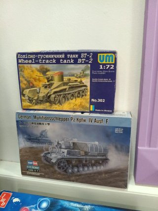 Lote maquetas tanque de guerra