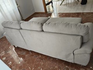 Divano letto con penisola 3 posti