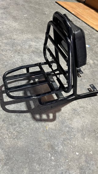 Portaequipajes Vespino Negro