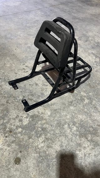 Portaequipajes Vespino Negro