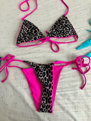Costume da bagno leopardato