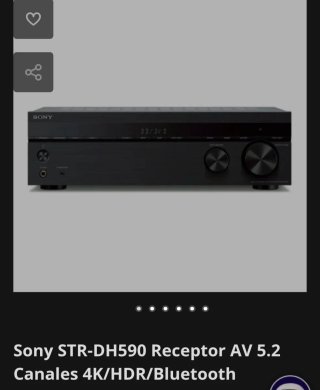 Home Cinema 5.1 Kef con Receptor Sony
