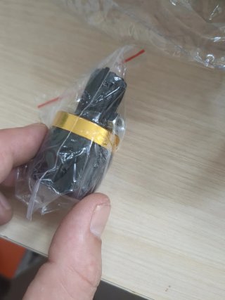 Topes de manillar moto dorados