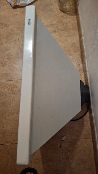 Campana de cocina blanca
