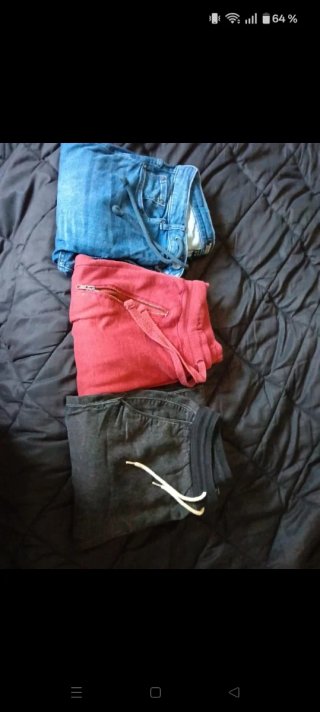 Pack 3 Pantalones Vaqueros Pull&Bear Talla L