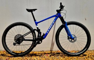 Mountain bike a sospensione completa 29" in carbonio