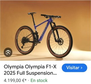 Mountain bike a sospensione completa 29" in carbonio