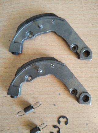 Zapatas campana embrague derbi variant
