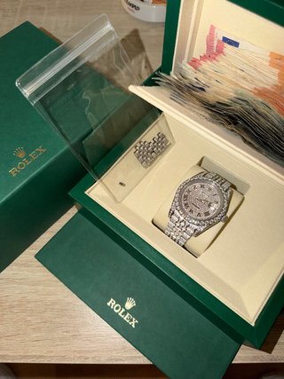 Rolex Moissanita Datejust.