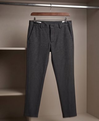 Pantaloni slim grigi