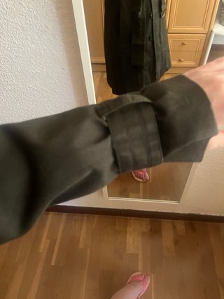 Gabardina kaki