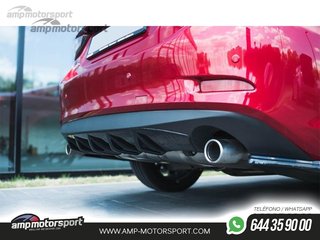 DIFUSOR TRASERO MAZDA 6 GJ 2014-2017 LOOK CARBONO