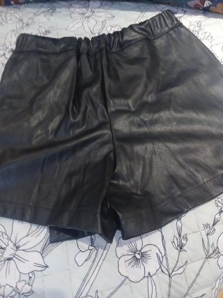 Falda pantalón polipiel