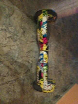 Patinete Hoverboard con Diseño Graffiti
