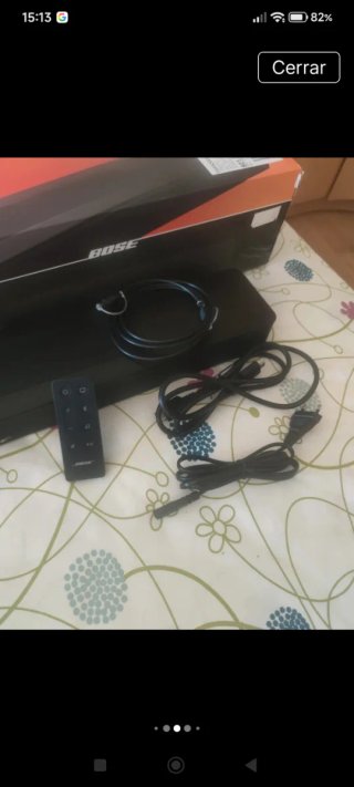 Barra de sonido Bose